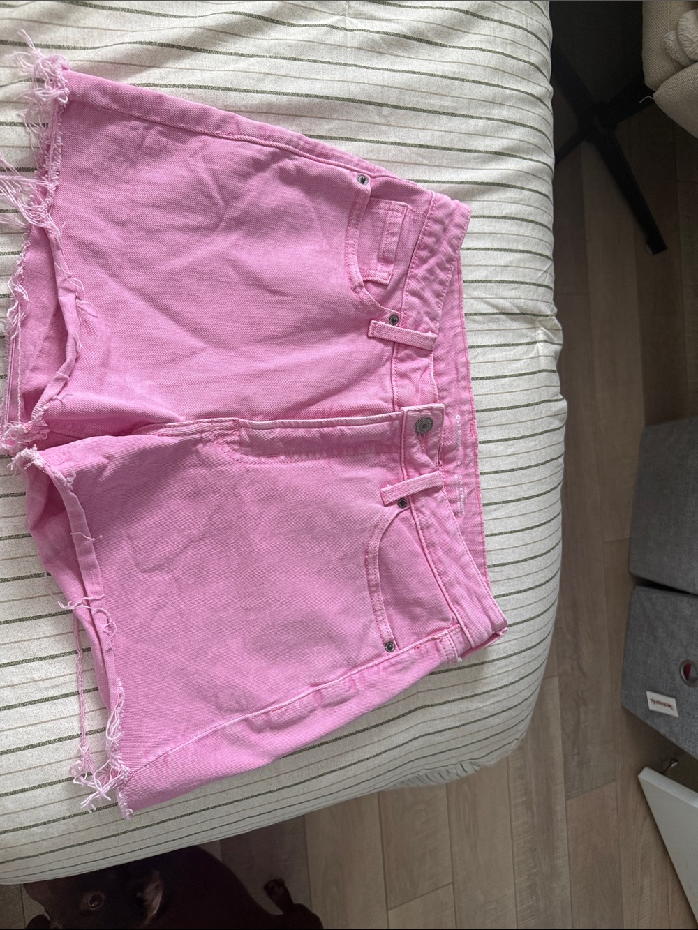 Old Navy Pink Denim Cutoff Shorts